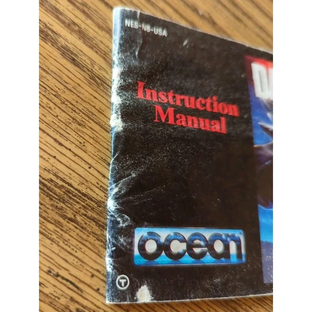 Original Vintage NES Nintendo Darkman Instruction Booklet ONLY!